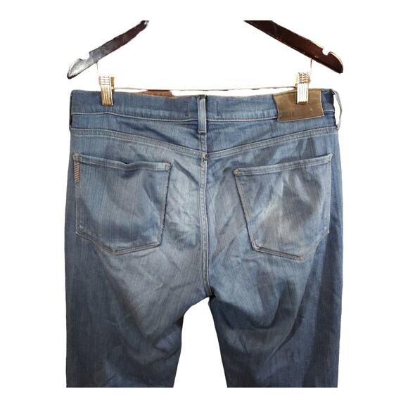 Paige Federal Cellar Wash Slim Straight Mid-Rise Jeans Basic Casual Men's 31 - Picture 5 of 8